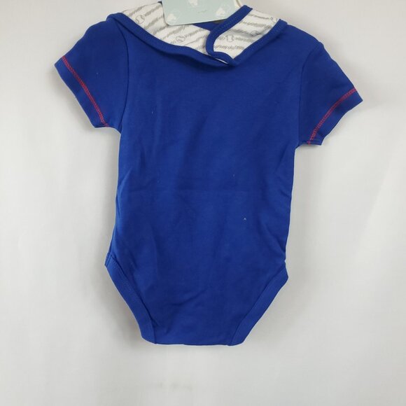 MLB Baby Texas Rangers NWT Shrt Slv Onesie Bib & Sock/Shoes Size 6-9 Mnths - Picture 5 of 7